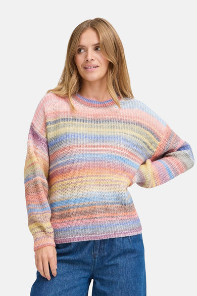 Pull col O Multicolore - PULZ