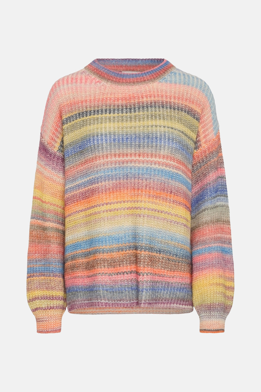Pull met ronde hals - multicolor - PULZ