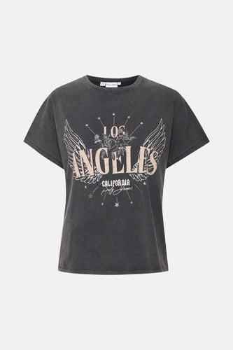 T-shirt met korte mouwen - zwart - PULZ