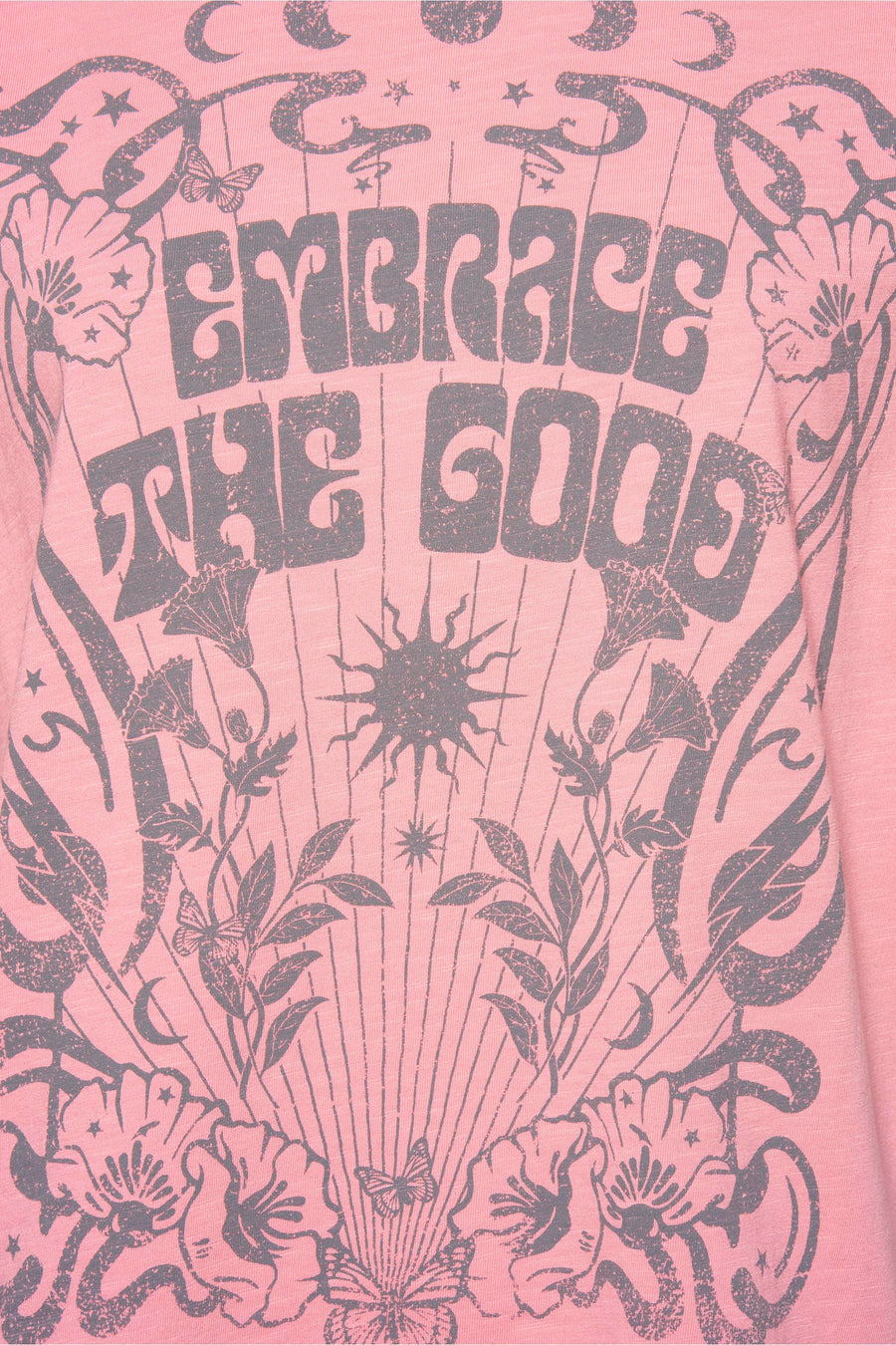 T-shirt met korte mouwen - roze - PULZ