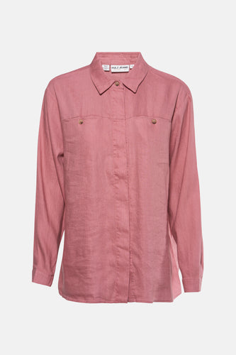 Hemd met lange mouwen - roze - PULZ