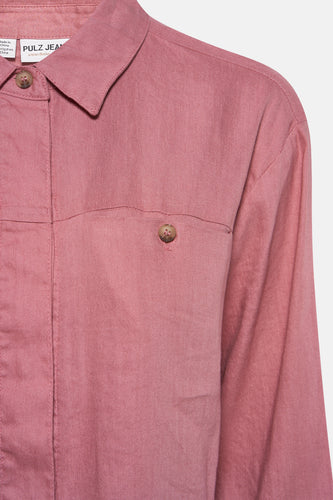 Hemd met lange mouwen - roze - PULZ