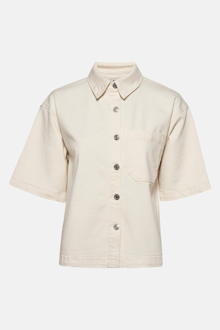 Jeanshemd - off white denim