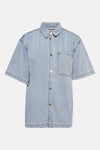 Chemise en jean Light blue denim - PULZ