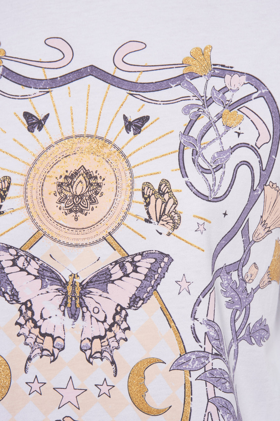 T-shirt met korte mouwen - Wit - PULZ