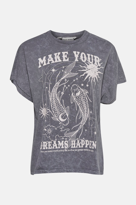 T-shirt met korte mouwen - grijs