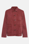 Veste en jean Rouge - PULZ