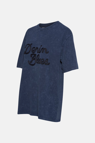T-shirt met korte mouwen - blauw
