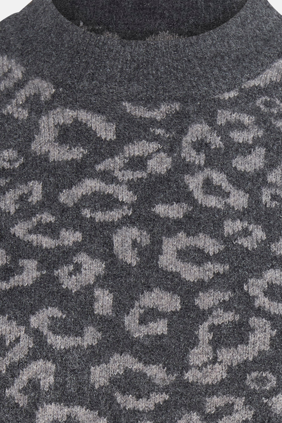 Pull met ronde hals - grijs - PULZ