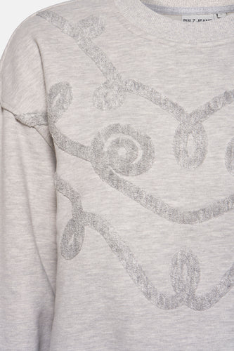 Sweater - grijs - PULZ