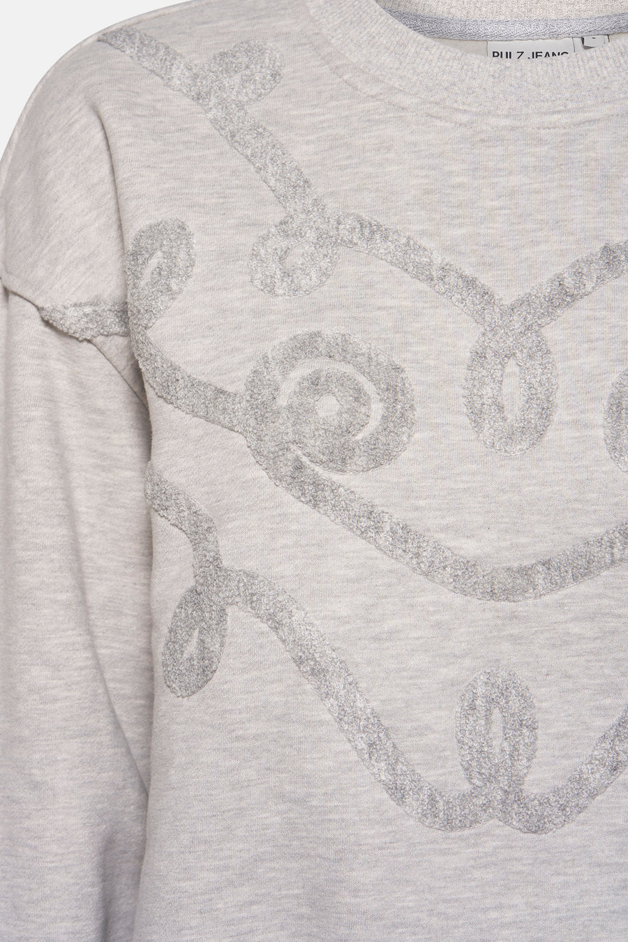 Sweater - grijs - PULZ