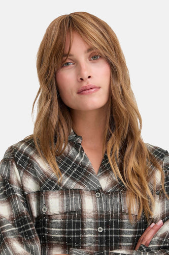 Chemisier - brun - PULZ - 5