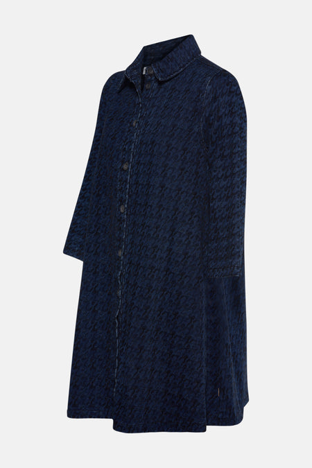 Robe à manches longues - dark blue denim