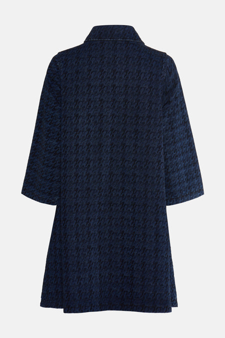 Robe à manches longues - dark blue denim