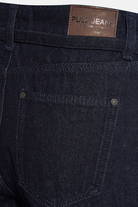 Jeans wide dark blue denim - PULZ