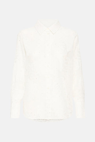 Chemise à manches longues - blanc - PULZ