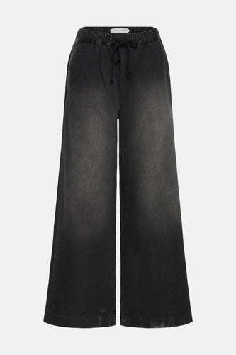 Colored jeans - black denim - PULZ