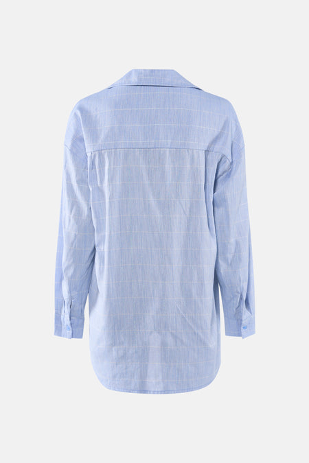 Chemisier (manches longues) bleu - PULZ