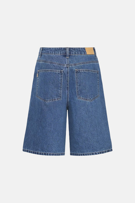 Short - mid blue denim