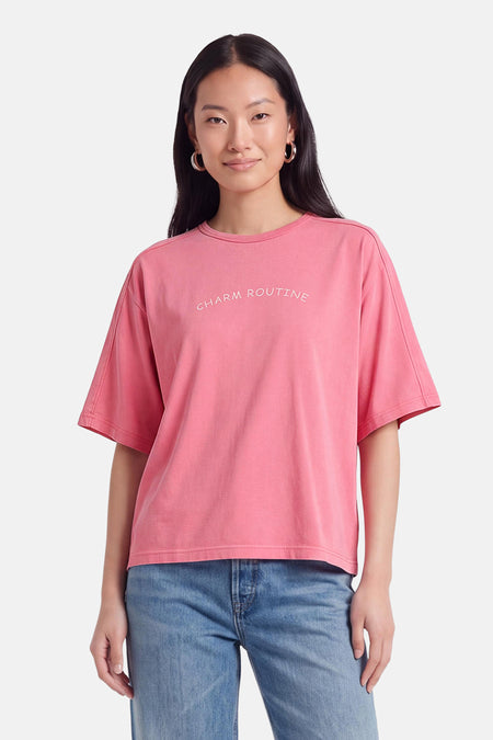 T-shirt à manches courtes - rose