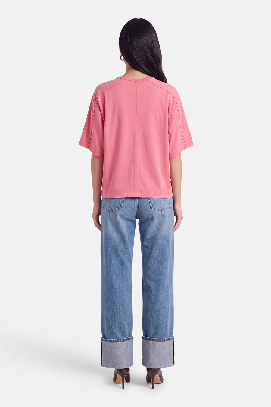 T-shirt met korte mouwen - roze