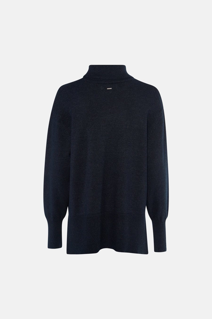 Pull à col roulant - bleu