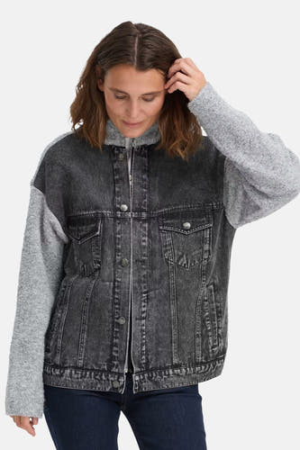 Jeansjas - black denim