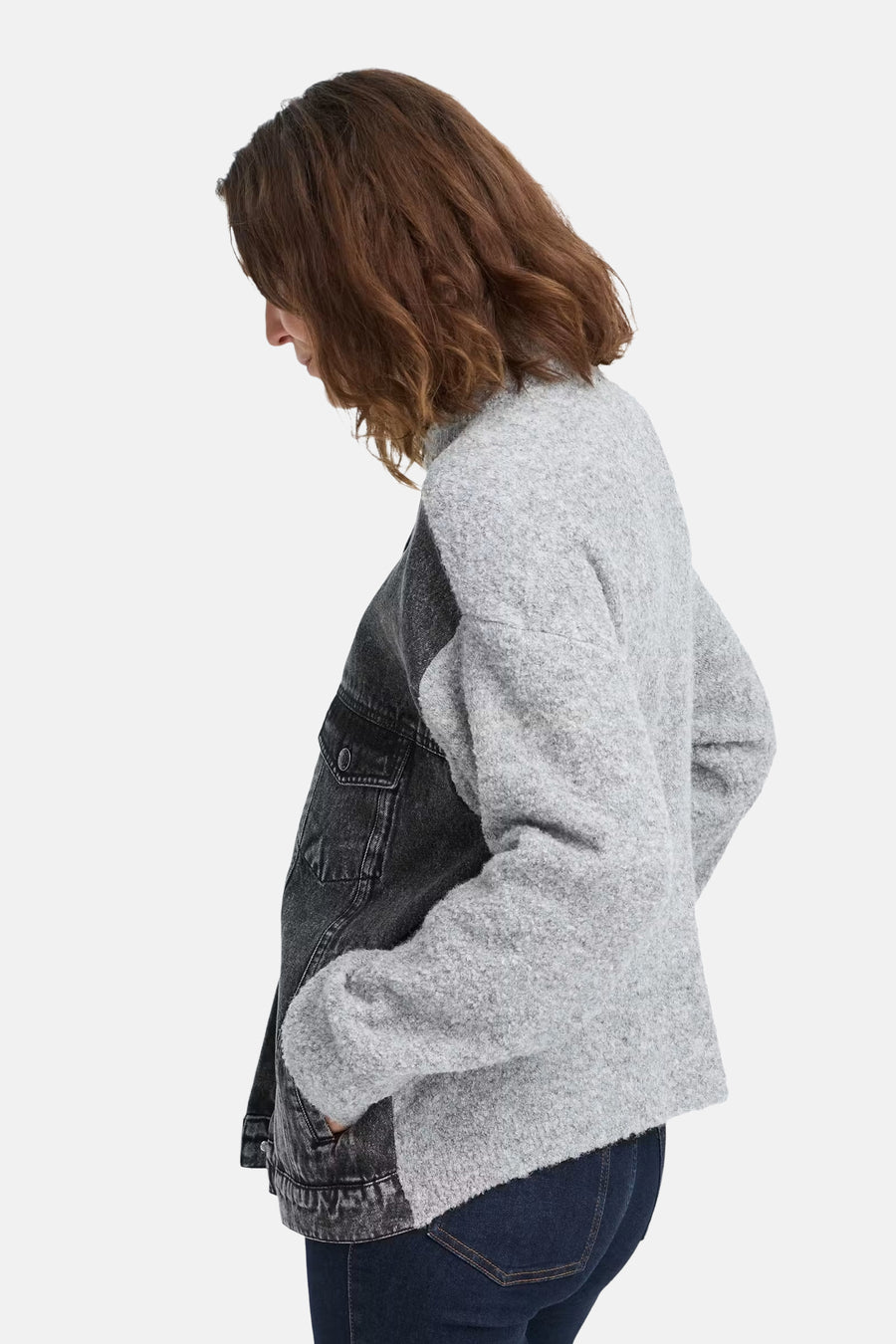 Jeansjas - black denim