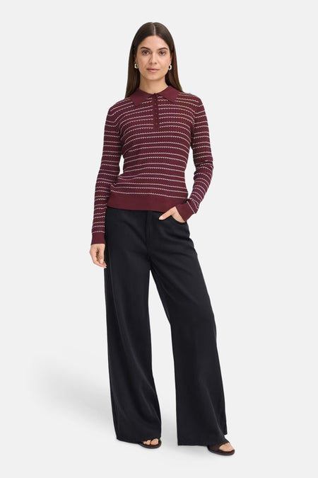 Pull col O - violet