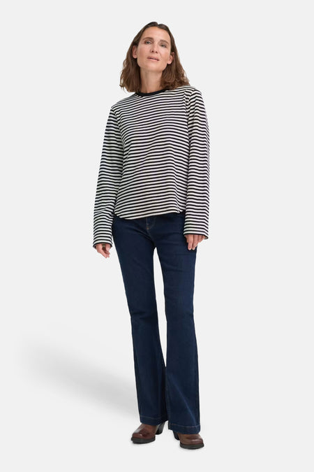 Sweat col O - noir
