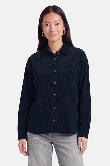 Chemise à manches longues - bleu