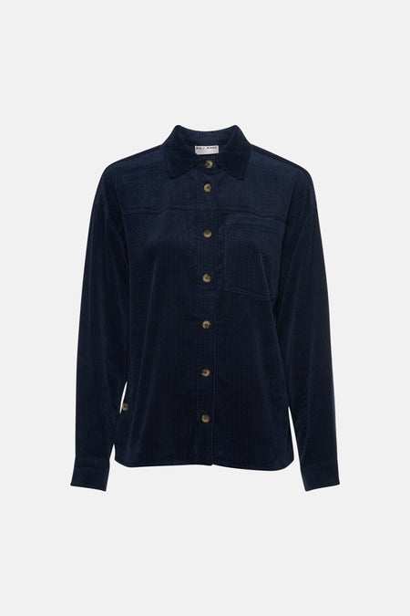 Hemd (lange mouwen) blauw - PULZ