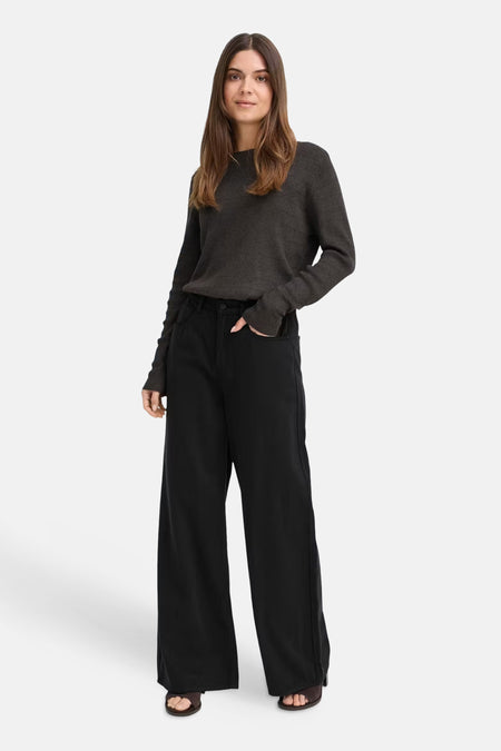 Jeans coloré - noir