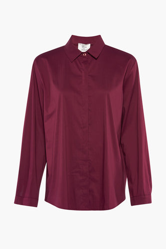 Hemd met lange mouwen - rood