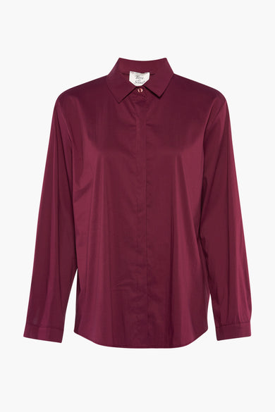 Chemise à manches longues - rouge