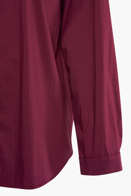 Hemd met lange mouwen - rood
