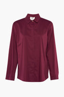 Hemd met lange mouwen - rood
