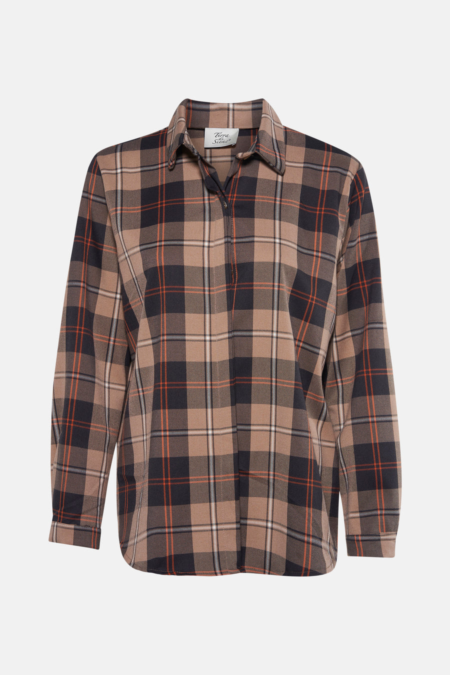 Blouse à manches longues - beige - Terra di Siena