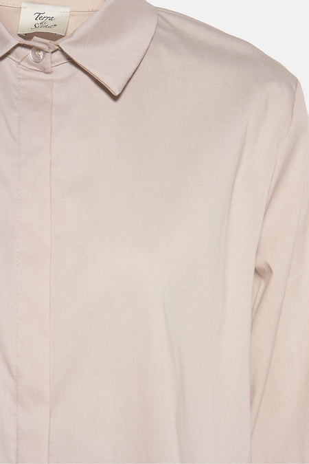Chemisier (manches longues) Beige - Terra di Siena