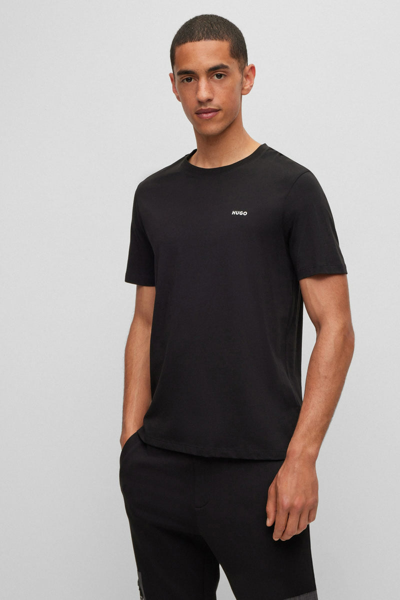 T-shirt (korte mouwen) Zwart - HUGO