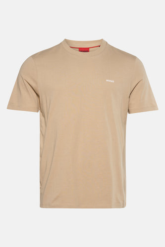 T-shirt met korte mouwen - beige - HUGO