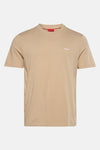 T-shirt (korte mouwen) Beige - HUGO