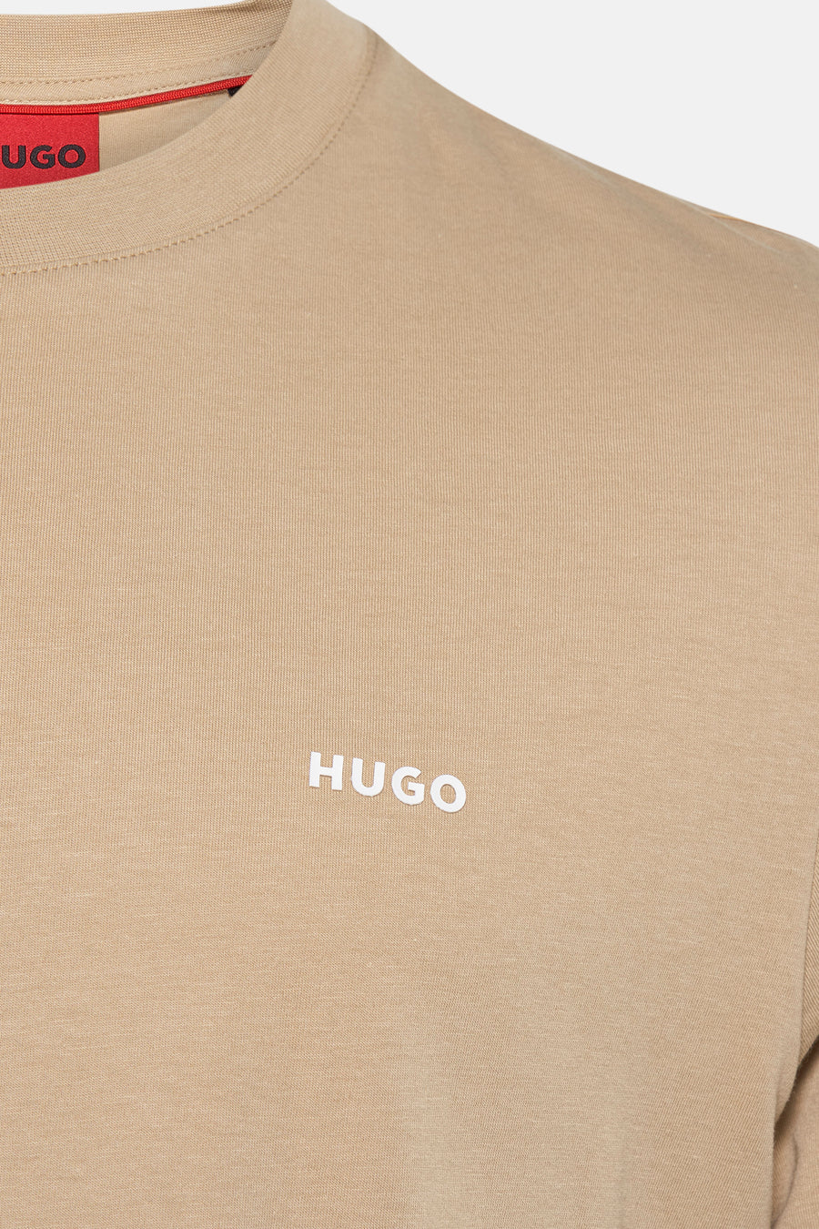 T-shirt met korte mouwen - beige - HUGO