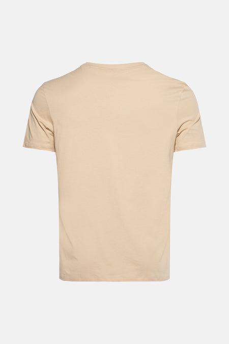 T-shirt met korte mouwen - beige