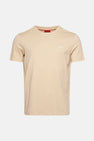 T-shirt (korte mouwen) Beige - HUGO