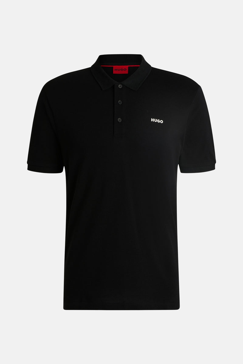 Heren tops polo korte mouw Zwart - HUGO