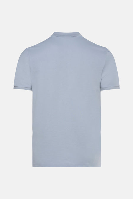 Polo met korte mouwen - blauw