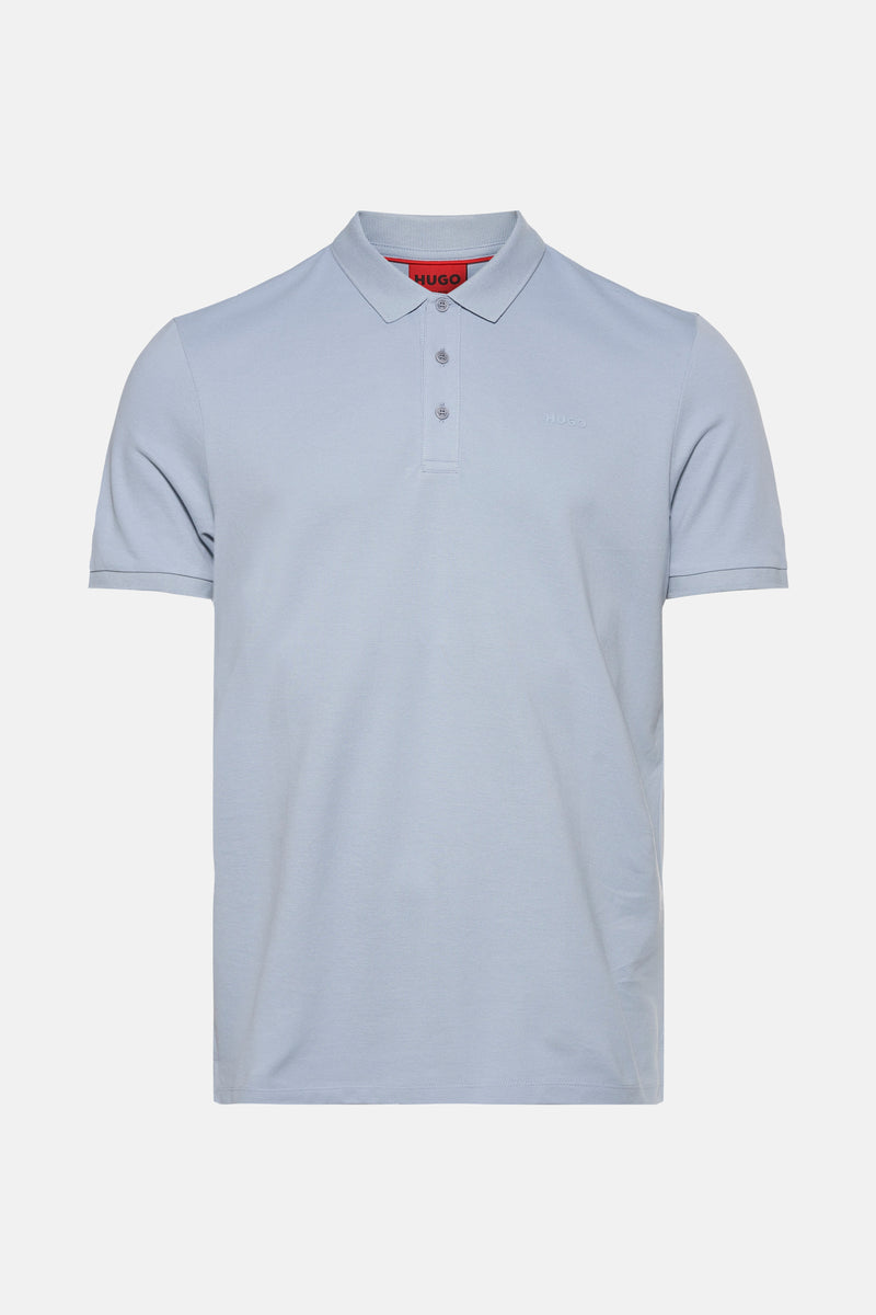 Heren tops polo korte mouw Blauw - HUGO