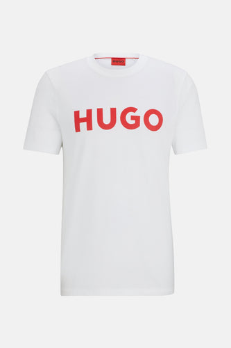 T-shirt met korte mouwen - wit - HUGO