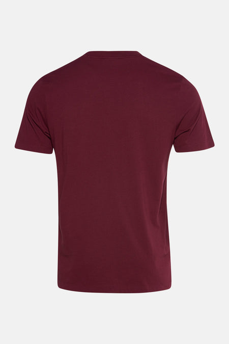 T-shirt met korte mouwen - Bordeaux